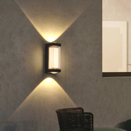 applique murale moderne étanche pour éclairage extérieur et intérieur - vue 5 sur 14