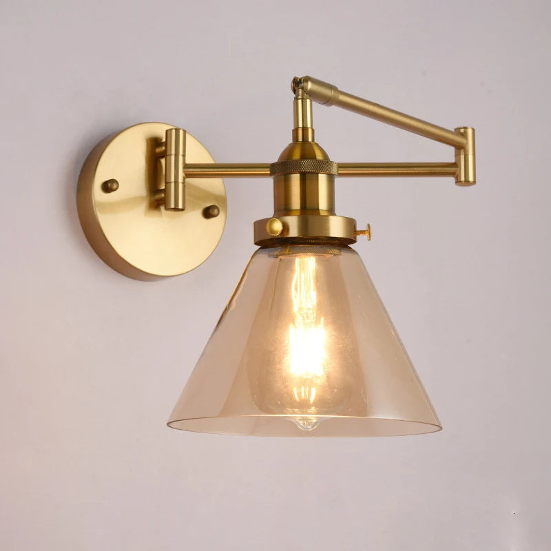 applique murale led pliable écologique avec bras réglable moderne - vue 2 sur 11
