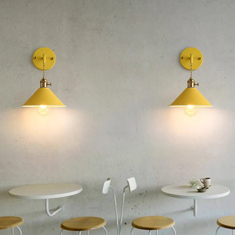 applique murale rétro iorn luminaire décoratif pour intérieur - vue 5 sur 11