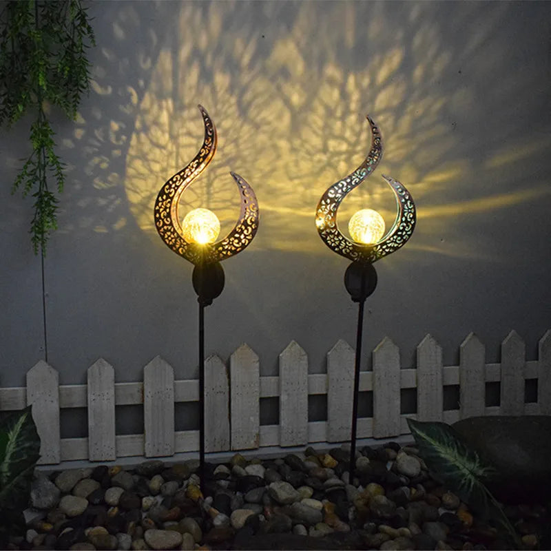 lampe solaire led étanche pour jardin et décoration extérieure - vue 3 sur 12