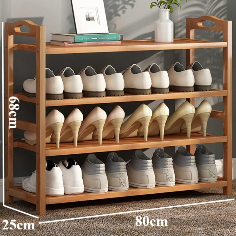 étagère à chaussures intérieure 3 4 5 étages organisateur de rangement multicouche - vue 10 sur 17