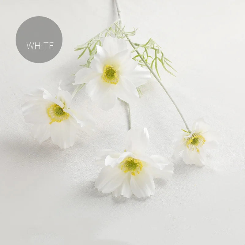 camomille soie fleur artificielle haute qualité pour décorations de fête - vue 12 sur 15