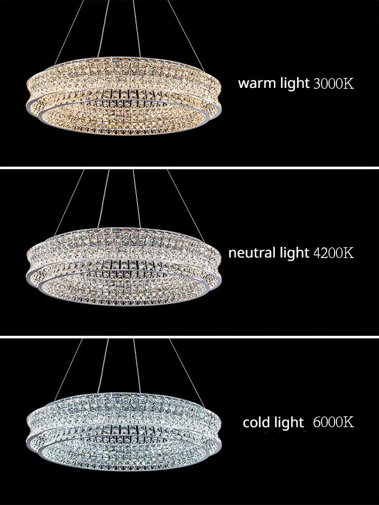lustre de luxe en cristal pour restaurant bar et hôtel intérieur - vue 5 sur 14