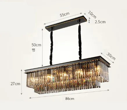 lustre en cristal design créatif pour décoration intérieure - vue 12 sur 15