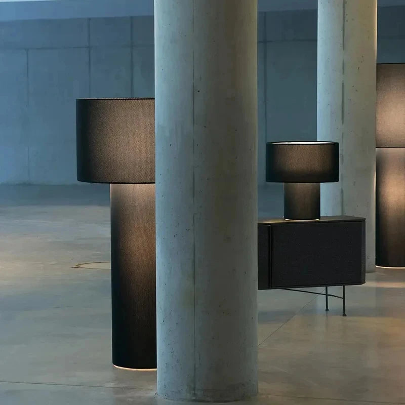 lampadaire à led en tissu tubulaire pour un éclairage moderne - vue 4 sur 14