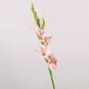 fleurs artificielles glaïeuls pour décoration de fête et bureau
