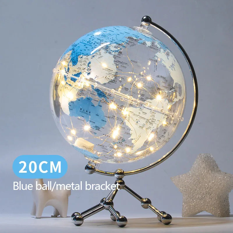guirlande lumineuse globe étoilé à piles pour décoration - vue 3 sur 11