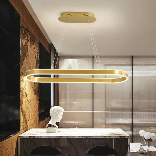 suspension à led moderne pour décoration intérieure élégante - vue 2 sur 19