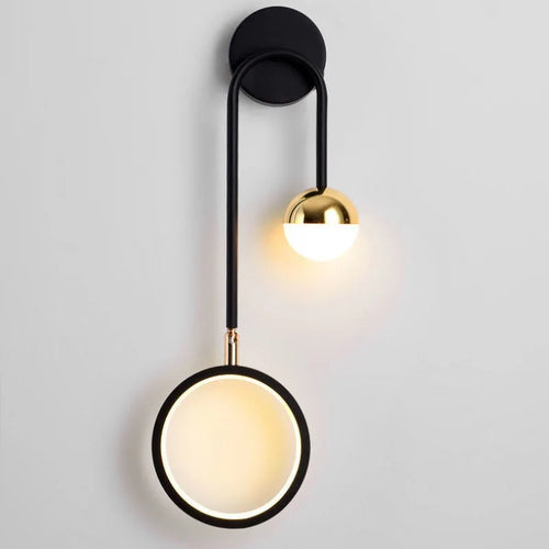 applique murale led rotative moderne nordique de luxe décorative - vue 2 sur 9