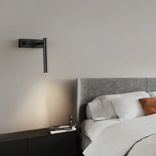 Appliques murales en cuivre avec interrupteur rotatif - vue 5 sur 8