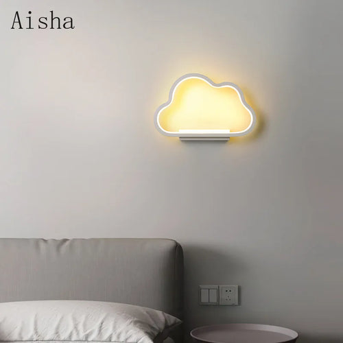 applique murale nuage led pour décoration enfant - vue 6 sur 12
