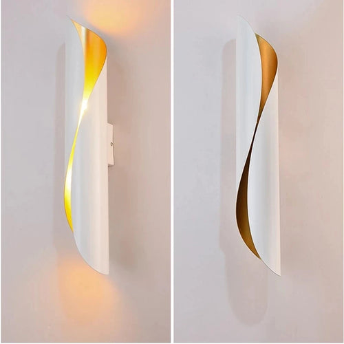 applique murale led en tube aluminium pour décoration intérieure - vue 5 sur 9