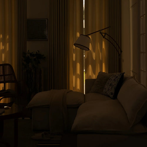 Rideau occultant moderne isolation lumière salon chambre fenêtre - vue 5 sur 12