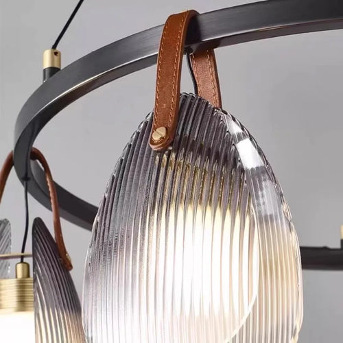 Lustre design led suspendues moderne décoratif intérieur - vue 7 sur 8
