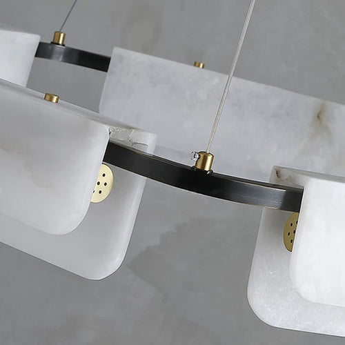 suspension en marbre espagnol de luxe en bronze - vue 7 sur 7
