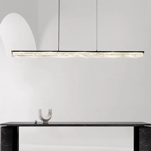 lustre en acrylique design italien pour espaces modernes et élégants - vue 2 sur 9