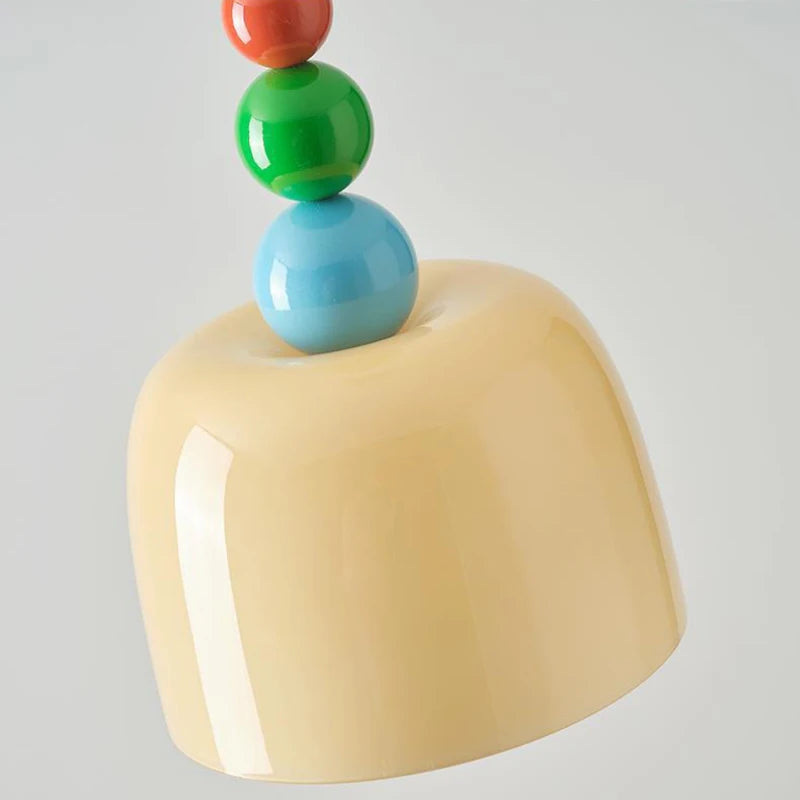 lustre créatif en verre pour une décoration nordique élégante - vue 6 sur 8