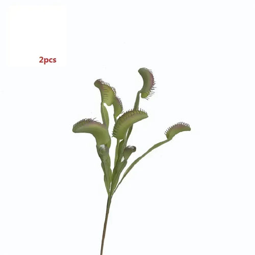 plante artificielle attrape-mouches décoration tropicale pour bureau - vue 11 sur 11