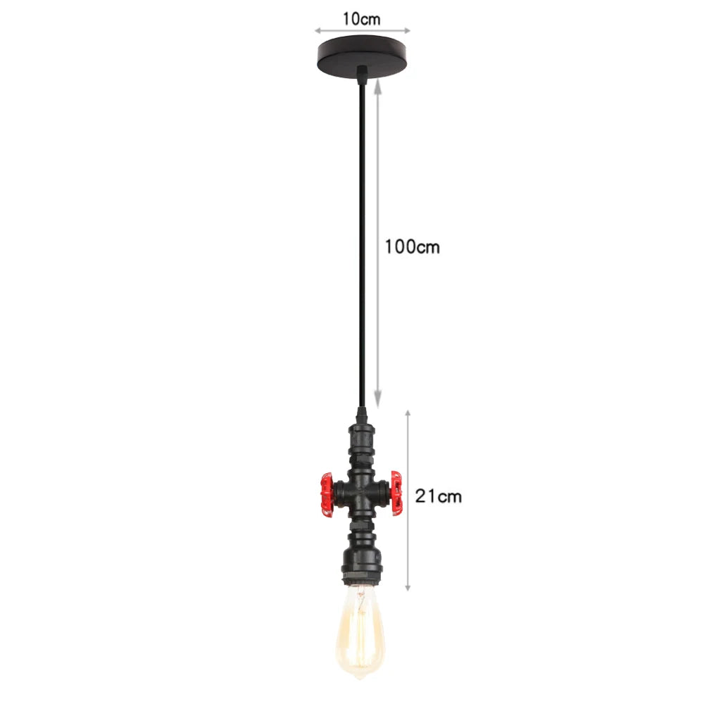 suspension rétro industrielle pour un éclairage vintage élégant - vue 24 sur 25