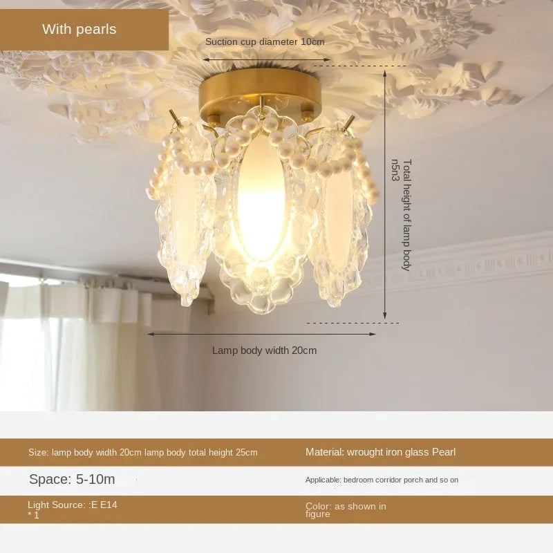 lustre léger en verre cristal pour éclairage moderne - vue 20 sur 30