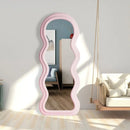 miroir ondulé design moderne pour un espace chic et funky