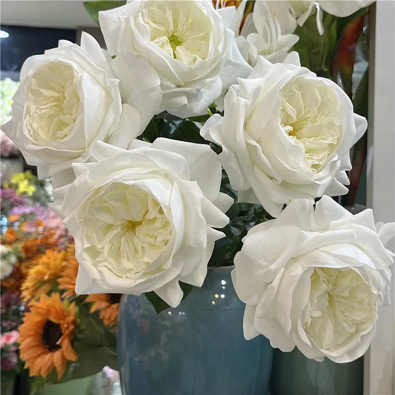 branche de rose artificielle pour un cadeau romantique et décoratif - vue 4 sur 12