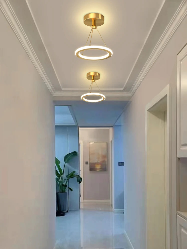 lustre led moderne pour décoration intérieure et éclairage général - vue 4 sur 8