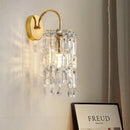 applique murale led en cristal pour intérieur élégant
