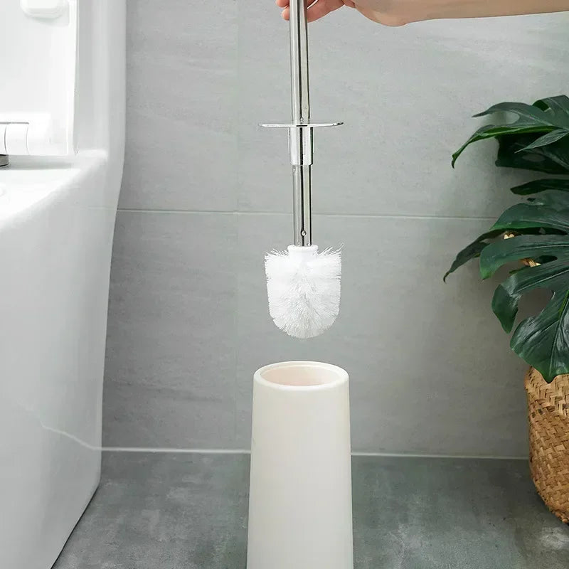 brosse de toilette créative avec support pour salle de bain - vue 3 sur 10
