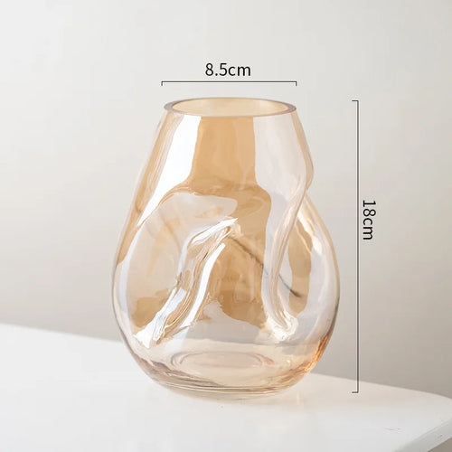 vase en verre pour arrangement floral décoration moderne - vue 9 sur 10