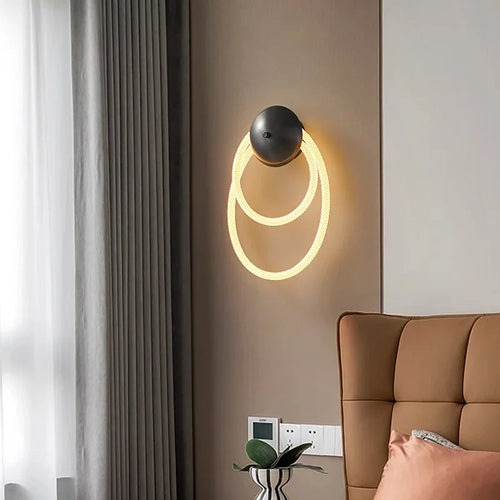 applique murale led en silicone 3000k - vue 3 sur 10