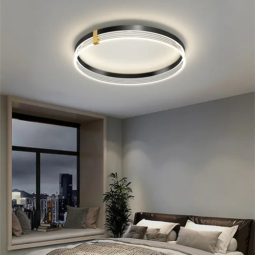 plafonnier led moderne design acrylique pour intérieur élégant - vue 6 sur 12
