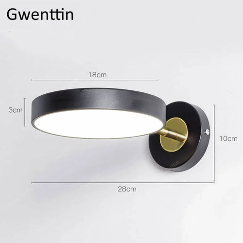 applique murale led moderne pour un éclairage décoratif intérieur - vue 3 sur 11