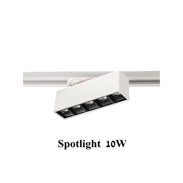 plafonnier cree led rail éclairage pour magasins et intérieurs modernes - vue 16 sur 22