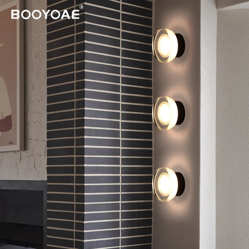 Applique murale salon applique murale pour la décoration de la maison éclairage moderne acrylique LED couloir chambre chevet luminaire appliques murales - vue 2 sur 14