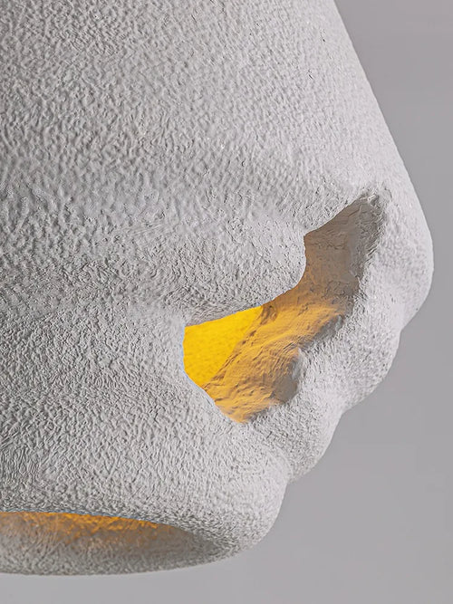 suspension lampe art moderne créatif nordique wabi sabi éclairage décoration - vue 5 sur 12