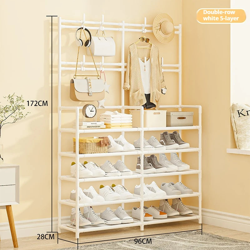 étagère à chaussures multifonctionnelle pour gagner de l'espace - vue 13 sur 18