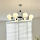 lustre moderne bauhaus magic bean style français crème luxe