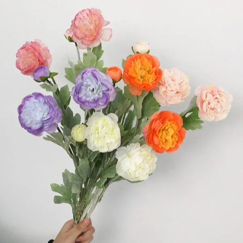 fleurs artificielles en soie pour décoration intérieure restaurant - vue 6 sur 12