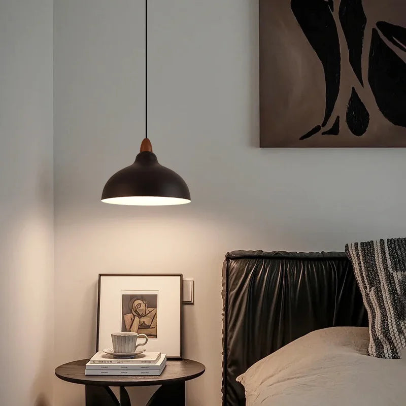Suspension nordiques lampes suspendues industrielles lustre éclairage intérieur pour salon salle à manger cuisine décor lampara techo LED - vue 4 sur 10