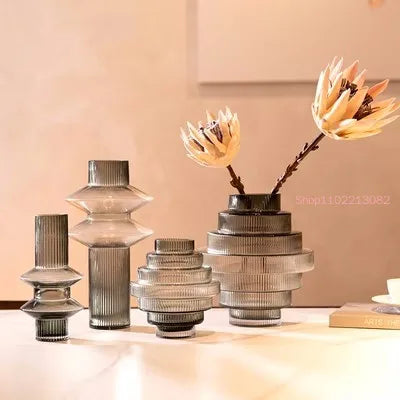 vase créatif pour fleurs hydroponiques décor moderne et arrangement floral - vue 3 sur 14