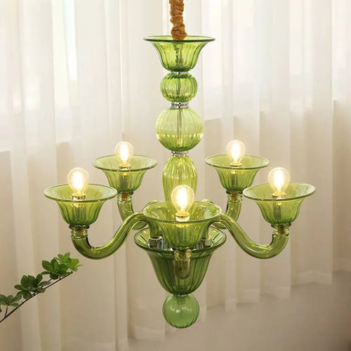 lustre led en cristal pour décoration intérieure élégante - vue 2 sur 15