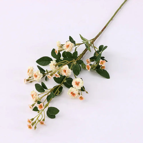 lot de 5 roses artificielles en soie pour décoration florale - vue 10 sur 13