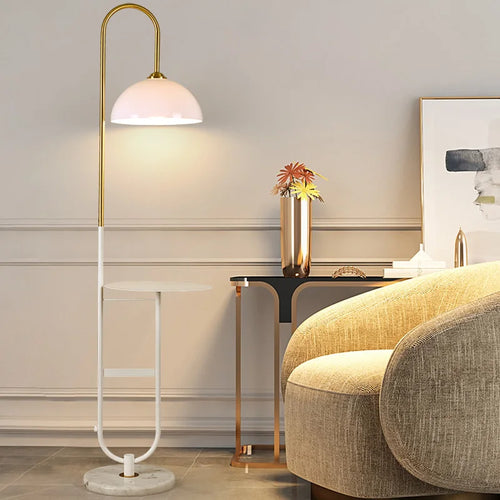 lampadaire en acrylique design pour un éclairage moderne intérieur - vue 2 sur 15
