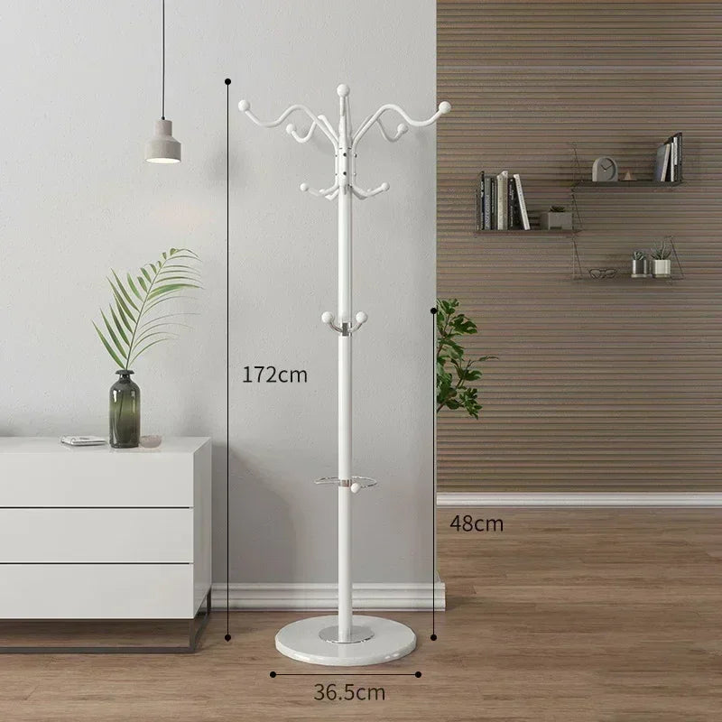 porte-manteau moderne en métal forme d'arbre pour économiser de l'espace - vue 4 sur 13
