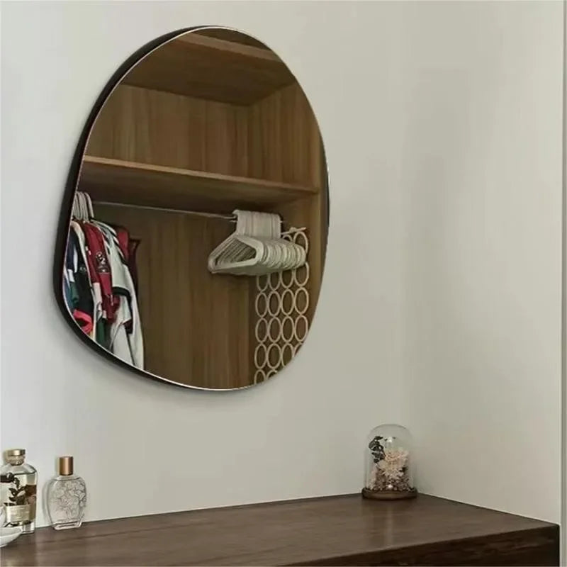 miroir nordique créatif style simple à suspendre décoratif - vue 5 sur 6