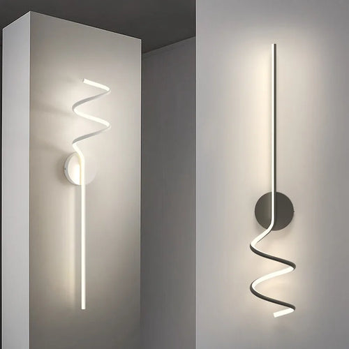 applique murale led moderne pour décoration intérieure élégante - vue 5 sur 12