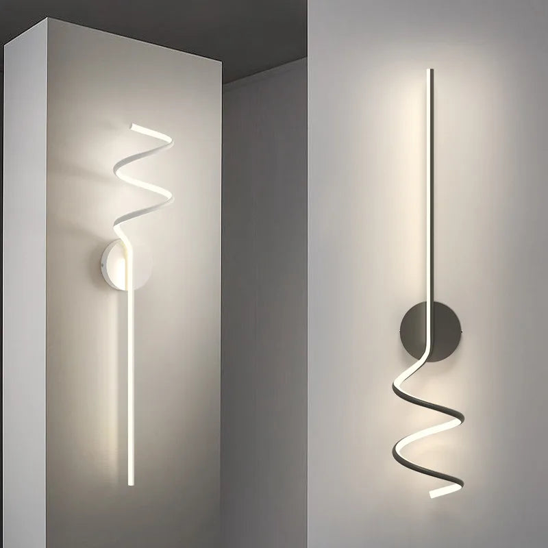 applique murale led moderne pour décoration intérieure élégante - vue 4 sur 12