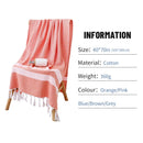 serviette de plage turque coton motif tissé