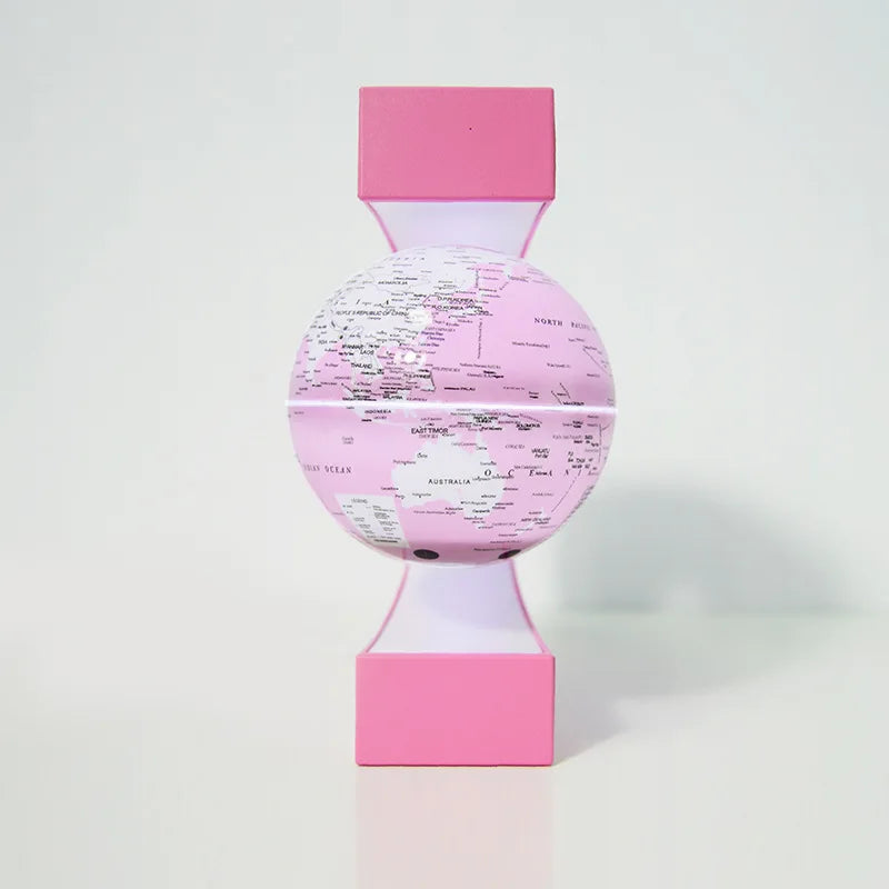globe de lévitation magnétique 3d avec autorotation lumineuse - vue 2 sur 16